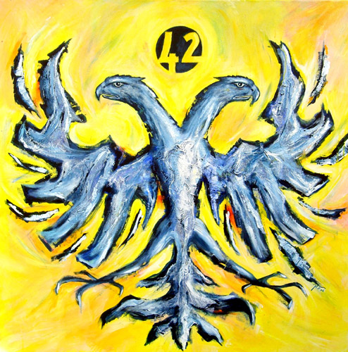 Logo der Firma avaris Godot in Acryl